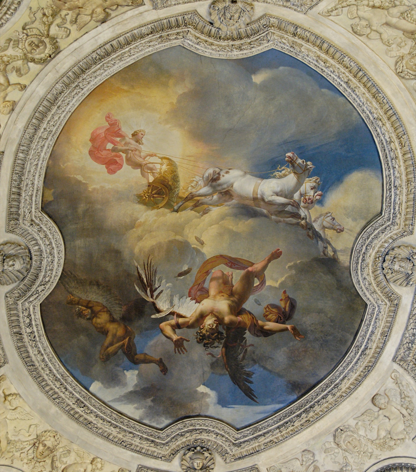 The Fall of Icarus, Merry-Joseph Blondel, 1819, Louvre